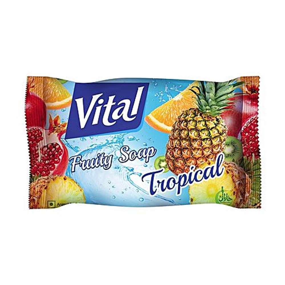 VITAL FRUITY SOAP TROPICAL 130GM