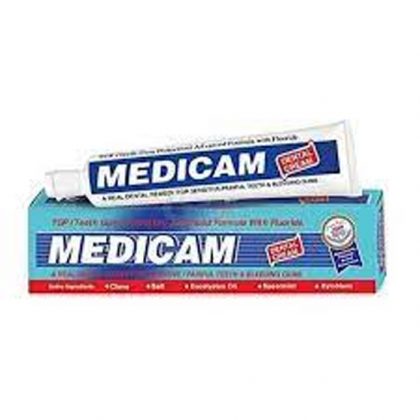 MEDICAM T/PASTE DENTAL CREAM 140GM