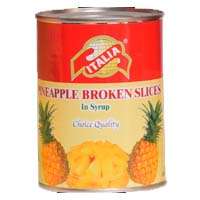 ITALIA PINEAPPLE BROKEN SLICES 567GM TIN