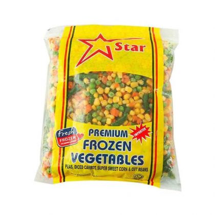 STAR 4-MIX VEGETABLE (PEASE+CORN+CRT+BEANS) 1KG