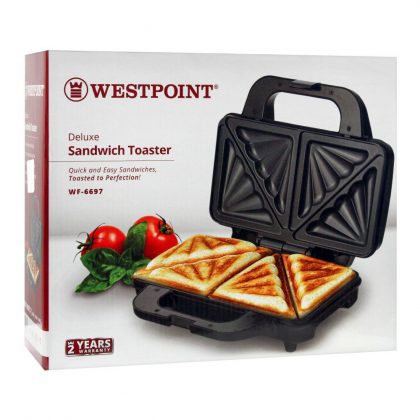WESTPOINT DELUXE SANDWICH TOASTER WF-6697