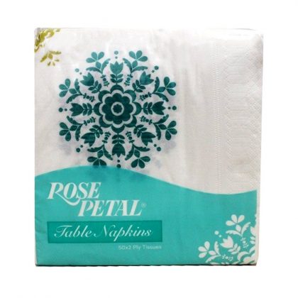 TULIP TISSUE TABLE NAPKINS 50X2PLY SHEETS PACK
