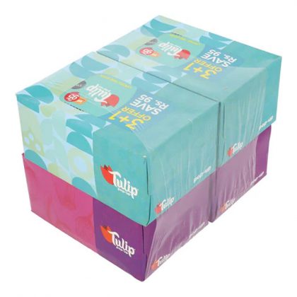 TULIP TISSUE POP UP 4X270SHEETS PROMO PACK