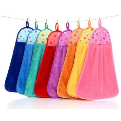 ITS025 SOFT KITCHEN CLOTH 2IN1 22X22