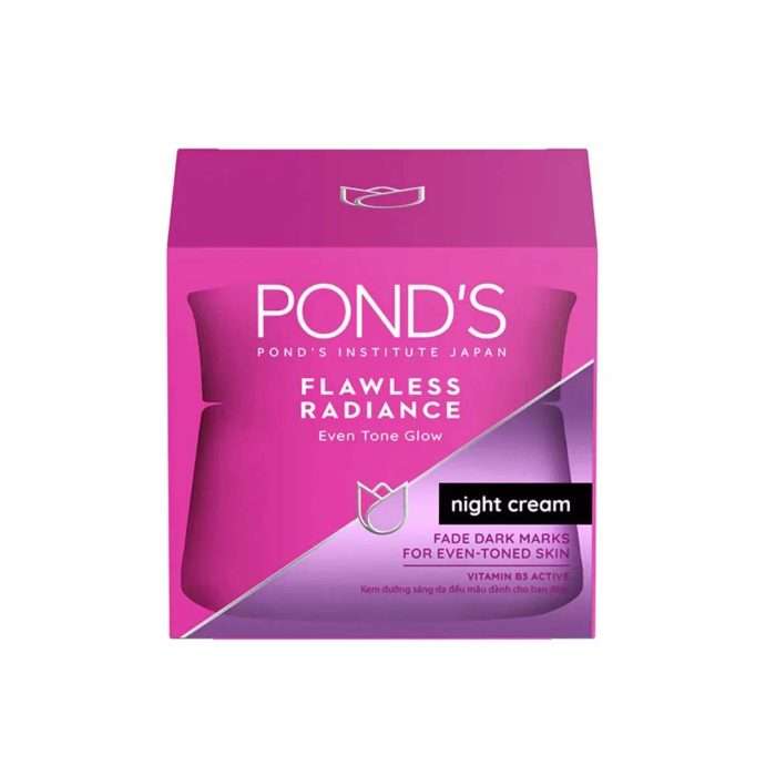 PONDS FLAWLESS RADIANCE NIGHT CREAM 50ML JAR