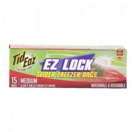 TID EAZ FREEZER BAGS MEDIUM 15BAGS BOX
