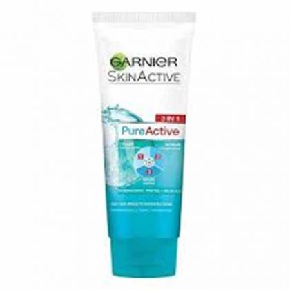 GARNIER F/W PURE ACTIVE 3IN1 100ML