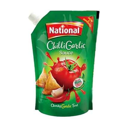 NATIONAL CHILLI GARLIC SAUCE 450GM POUCH