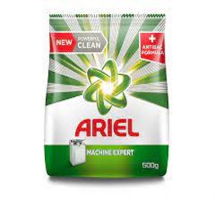 ARIEL MACHINE EXPERT WASHING POWDER POUCH 500GM