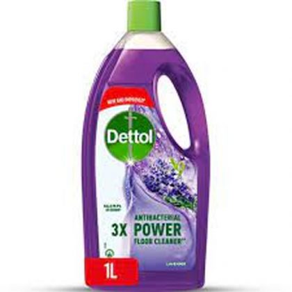 DETTOL FLOOR CLEANER LAVENDER/AQUA BOTTLE 1LITRE