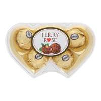 FERRY ROSE CHOCOLATE T5 DUAL-HEART 62.5G