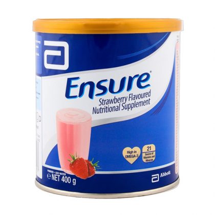 ENSURE STRAWBERRY 400GM TIN