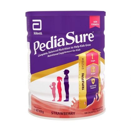 PEDIASURE STRAWBERRY 850GM TIN