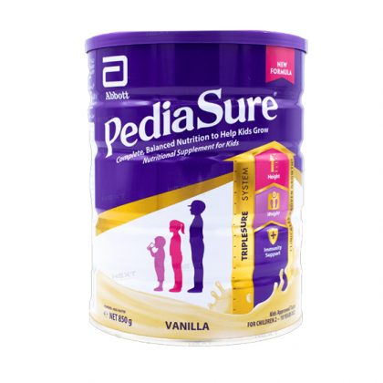 PEDIASURE VANILLA 850GM TIN