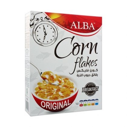 ALBA CEREAL CORN FLAKES BOX 250GM