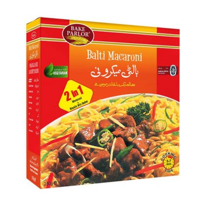 BAKE PARLOR MACARONI BALTI 250GM BOX