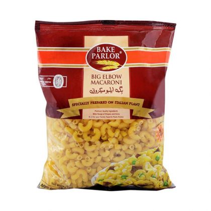 BAKE PARLOR MACARONI BIG ELBOW 400GM POUCH
