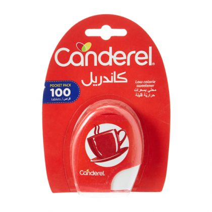 CANDEREL SWEETENER TABLETS 100PCS CARD