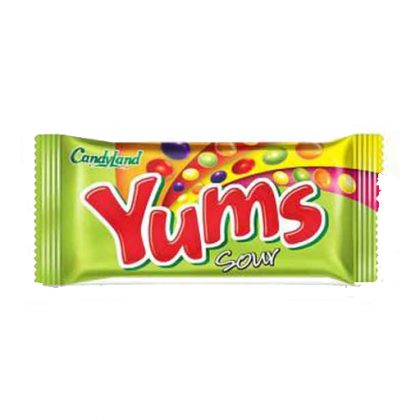 CANDYLAND YUMS SOUR 10GM PACK