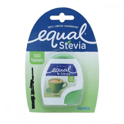 EQUAL STEVIA SWEETENER TABLETS 100PCS CARD