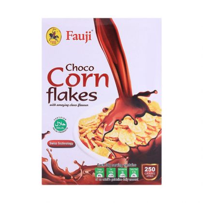 FAUJI CHOCO CORN FLAKES BOX 250GM