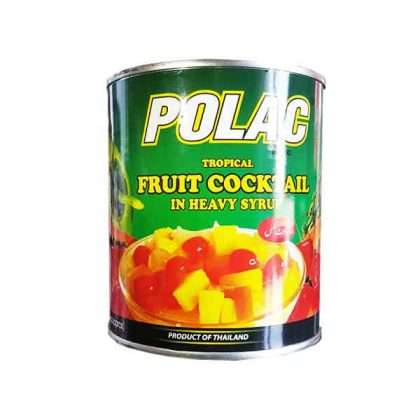 POLAC FRUIT COCKTAIL IN SYRUP TIN 836GM