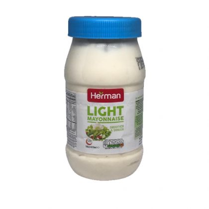 HERMAN LIGHT MAYONNAISE JAR 473ML