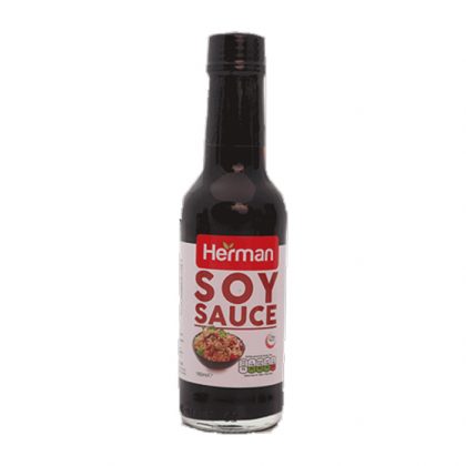 HERMAN SOY SAUCE BOTTLE 160ML