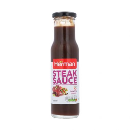 HERMAN STEAK SAUCE BOTTLE 245ML