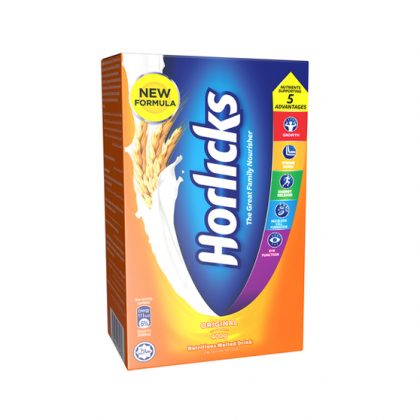 HORLICKS ORIGINAL MALTED DRINK BOX 400G