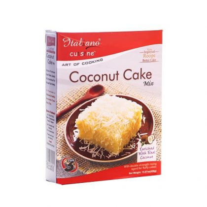 ITALIANO COCONUT CAKE MIX BOX 450GM