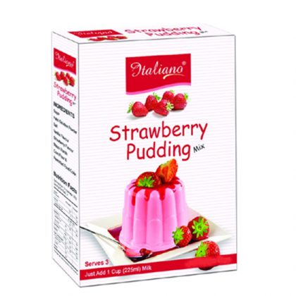 ITALIANO PUDDING MIX STRAWBERRY 100GM
