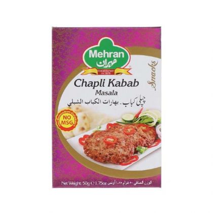 MEHRAN S/P CHAPLI KABAB MASALA 50GM