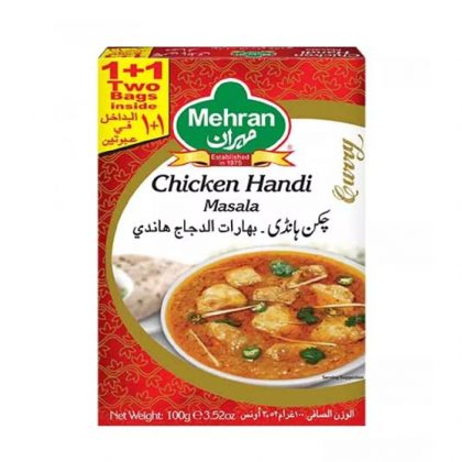 MEHRAN D/P CHICKEN HANDI MASALA 100GM