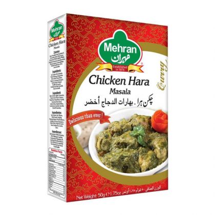 MEHRAN S/P CHICKEN HARA TIKKA MASALA 50GM