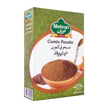 MEHRAN CUMIN POWDER BOX 50GM