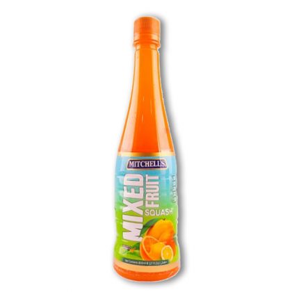 MITCHELLS MIXED FRUIT SQUASH BOTTLE 800ML
