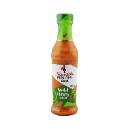 NANDOS PERI-PERI WILD HERB MEDIUM SAUCE 250G