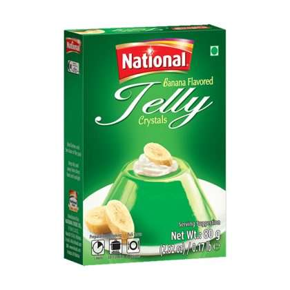 NATIONAL JELLY BANANA 80G