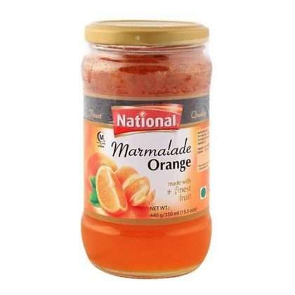 NATIONAL JAM ORANGE MARMALADE 400GM JAR