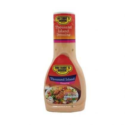 NATURES HOME THOUSAND ISLAND DRESSING BOTTLE 267ML