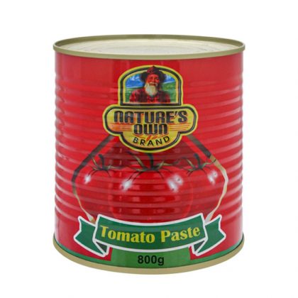 NATURES HOME TOMATO PASTE TIN 800GM