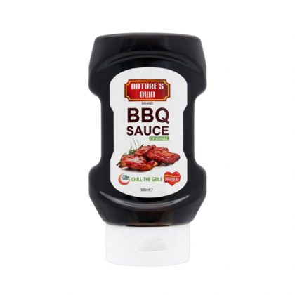 NATURES OWN BBQ SAUCE BOTTLE 300ML