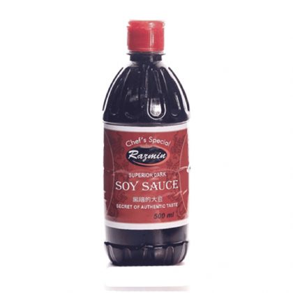 RAZMIN SUPERIOR DARK SOY SAUCE 500ML