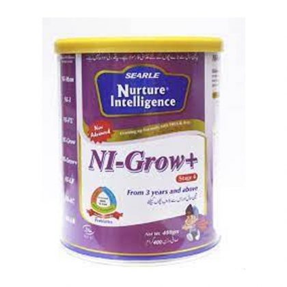 SEARLE NI-GROW+ MILK POWDER TIN 400GM