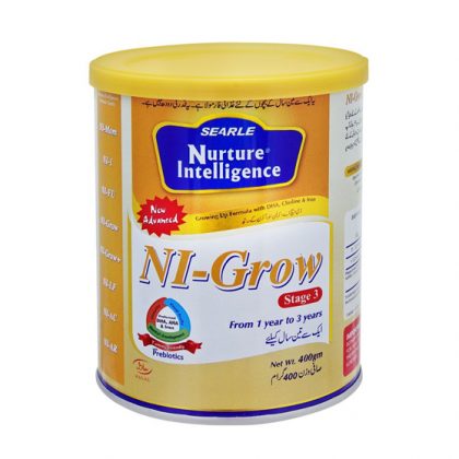 SEARLE NI-GROW MILK POWDER TIN 400GM