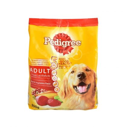 PEDIGREE ADULT BEEF & VEGETABLES FLV 500G