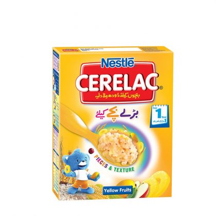 NESTLE CERELAC YELLOW FRUIT 175GM BOX PK