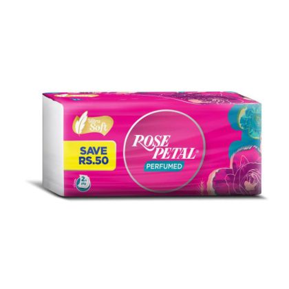 ROSE PETAL TISSUE PERFUMED 550SHEETS SMART PACK