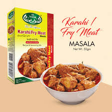 HALWANI KARAHI/FRY MEAT MASALA BOX 50GM